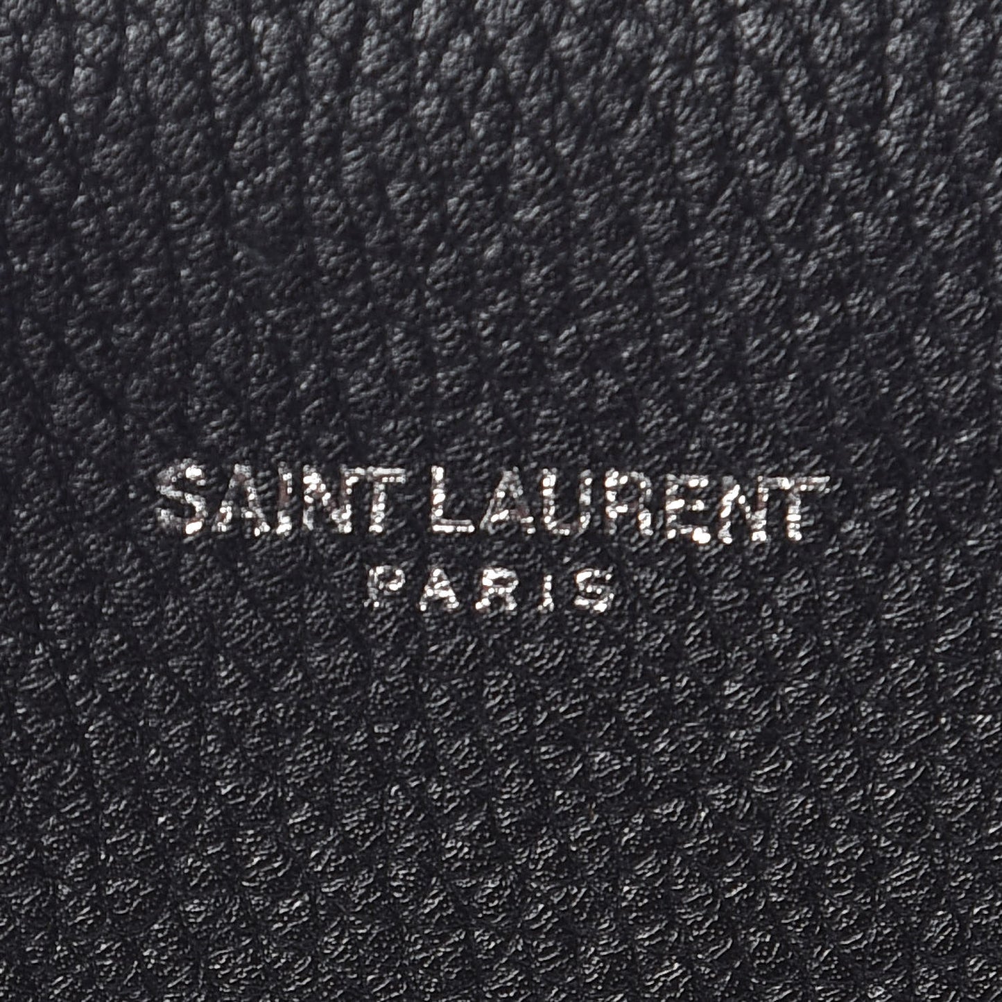 Grained Calfskin Nano Sac De Jour Souple Black