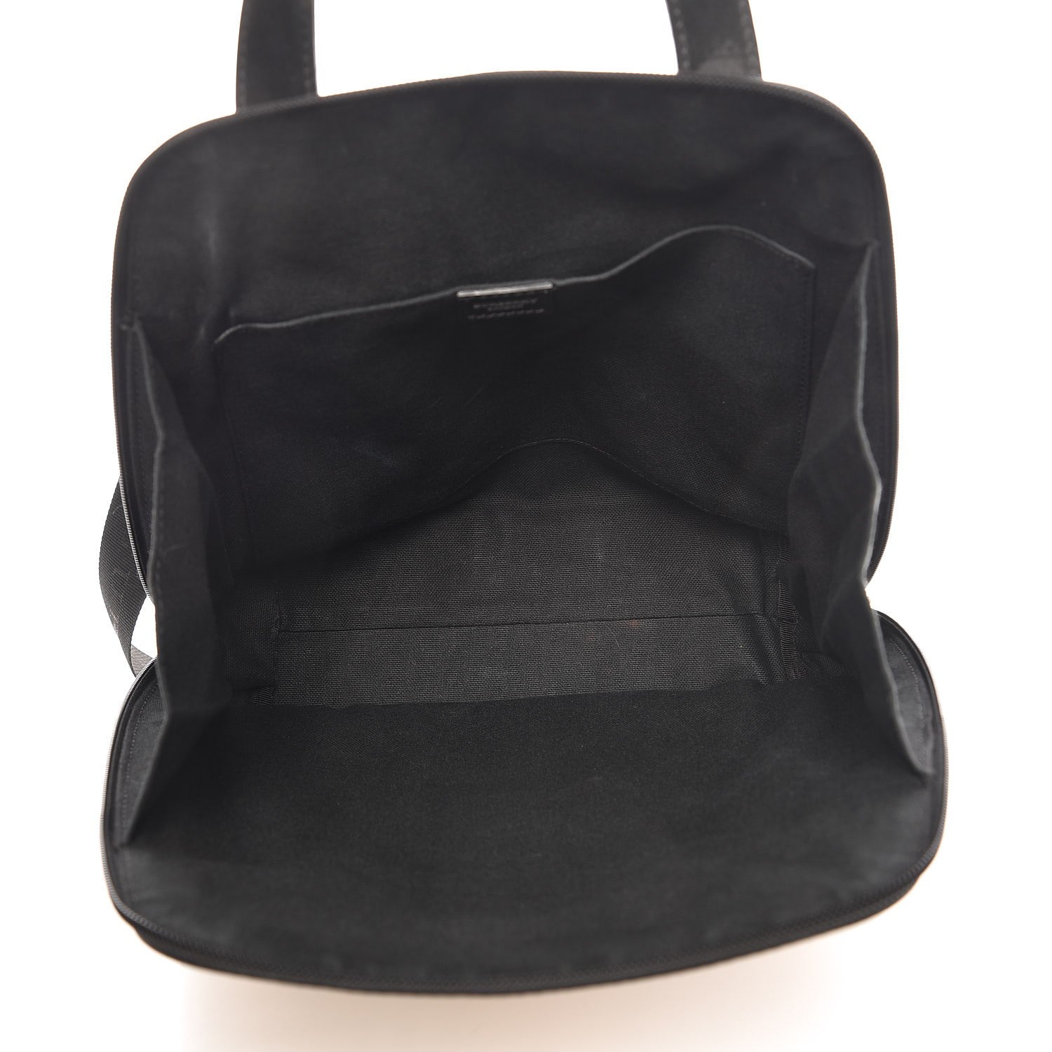 Burberry Canvas House Check Backpack Black 5 of 11