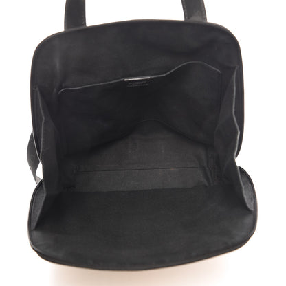 Burberry Canvas House Check Backpack Black 5 of 11