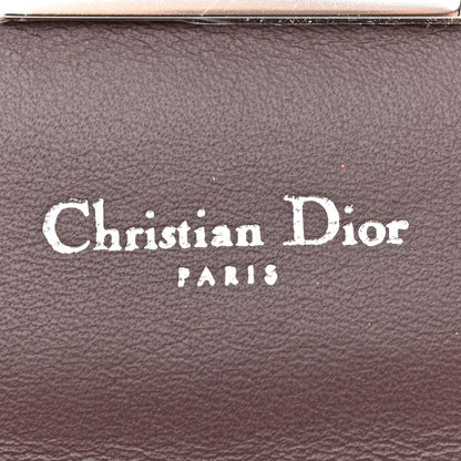 Christian Dior Metallic Box Patent Calfskin Miss Dior Promenade Pouch Red 6 of 12