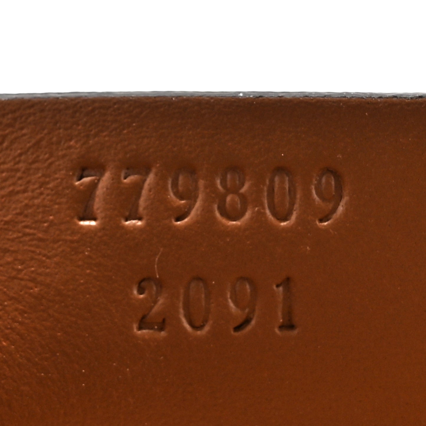 GG Supreme Monogram Key Case Beige Ebony Cuir