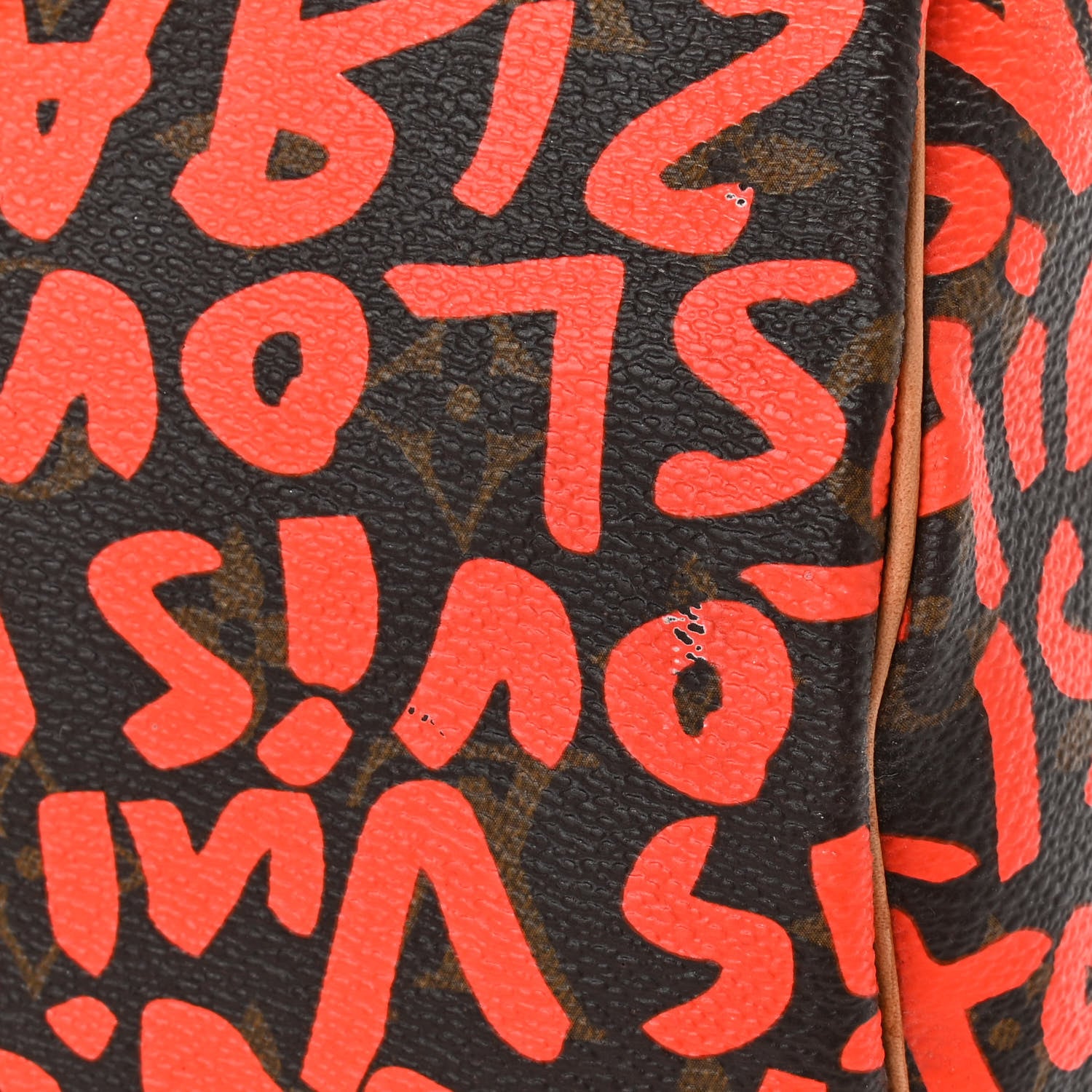 Louis Vuitton Monogram Graffiti Speedy 30 Orange 16 of 21