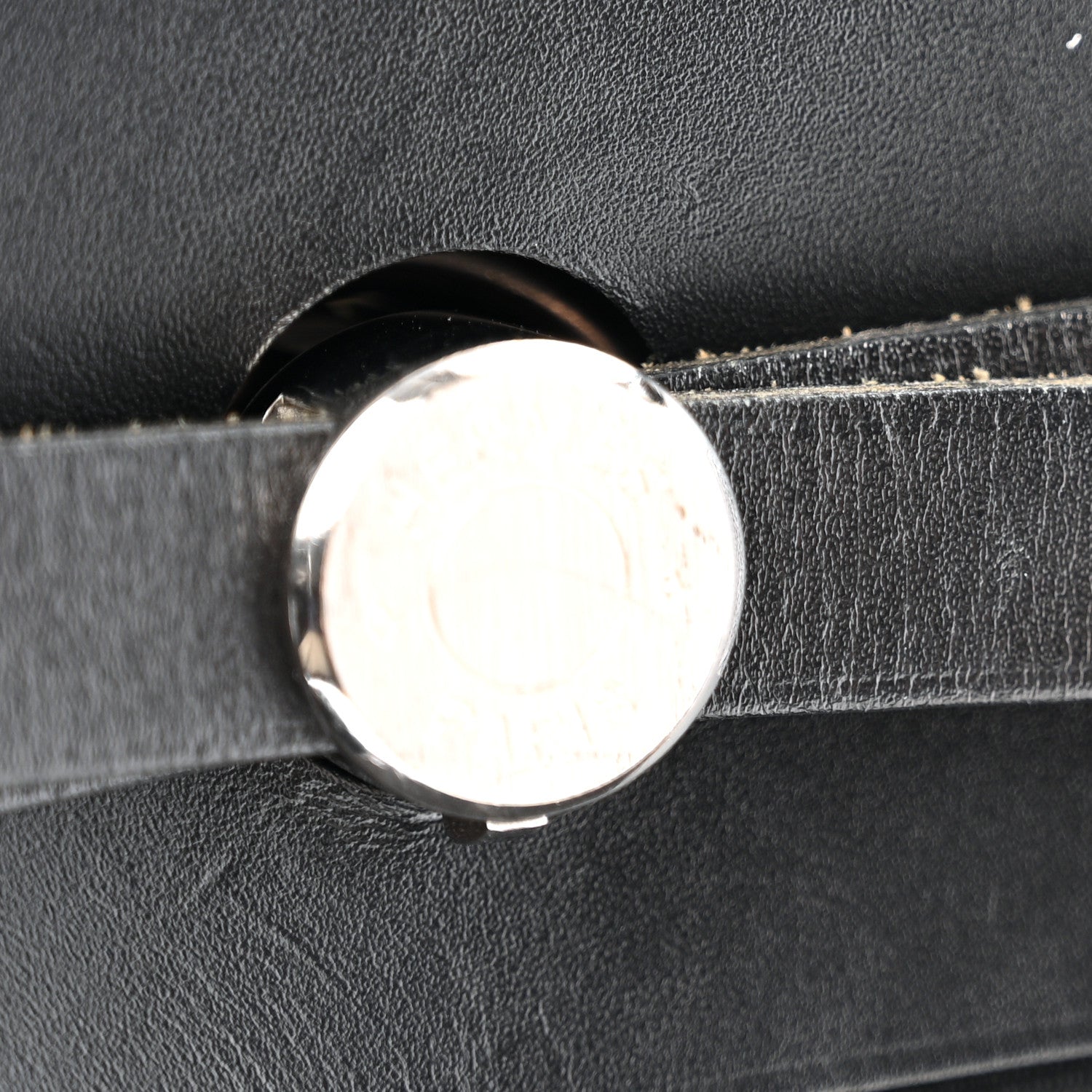 Hermes oile Vache Calfskin Herbag 39 MM Black 15 of 18