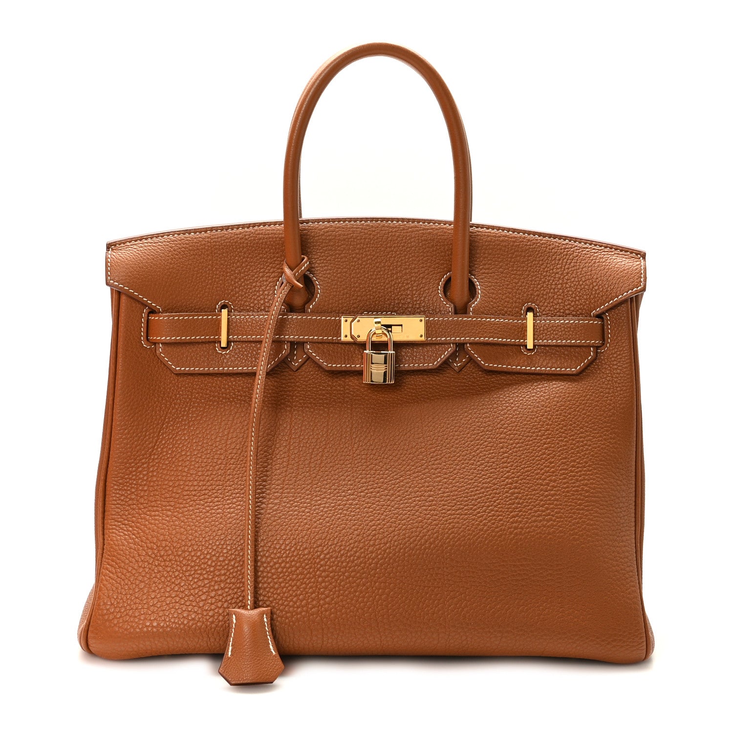 Hermes Togo Birkin 35 Gold 1 of 11
