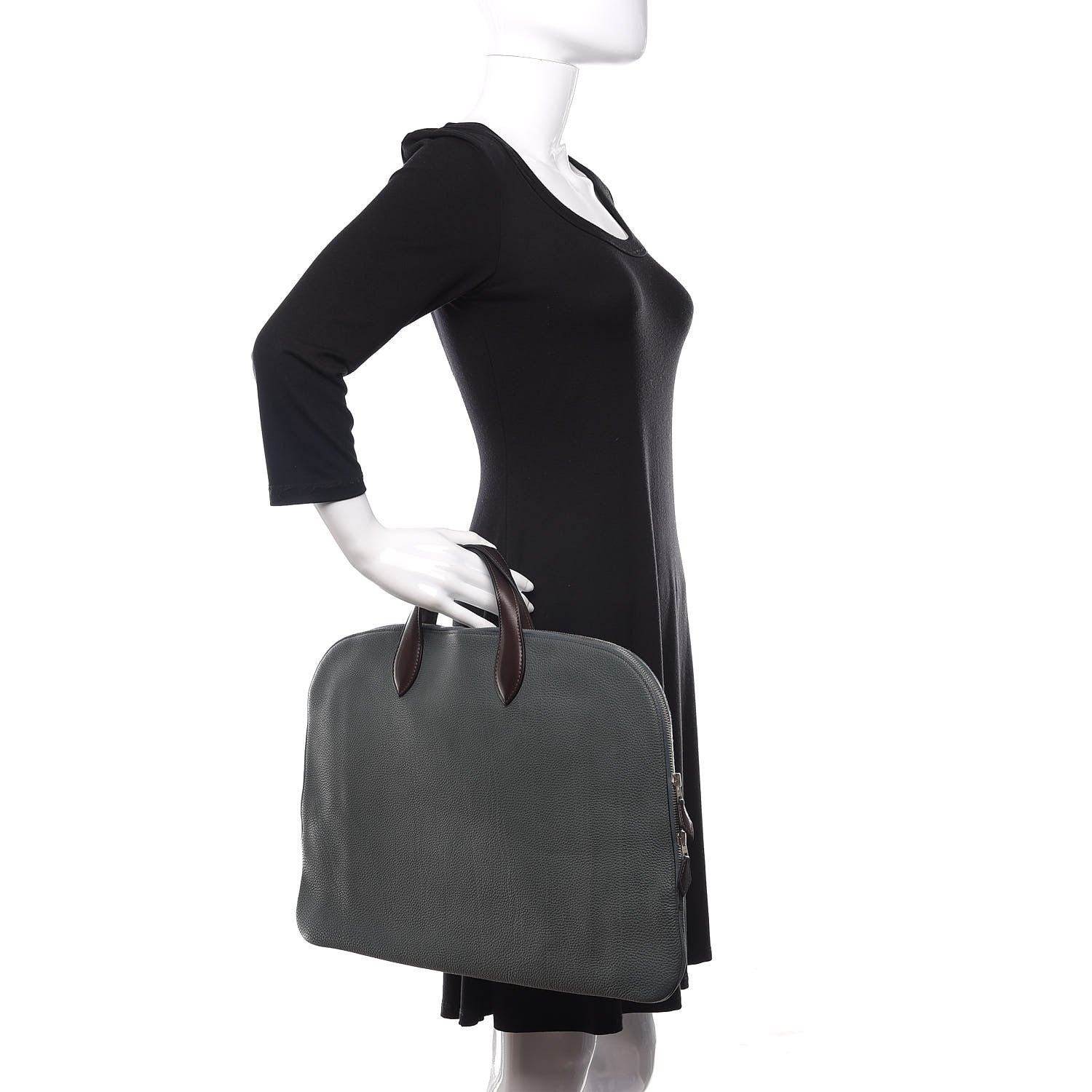 Hermes Togo Victoria Travel Briefcase 2 of 11