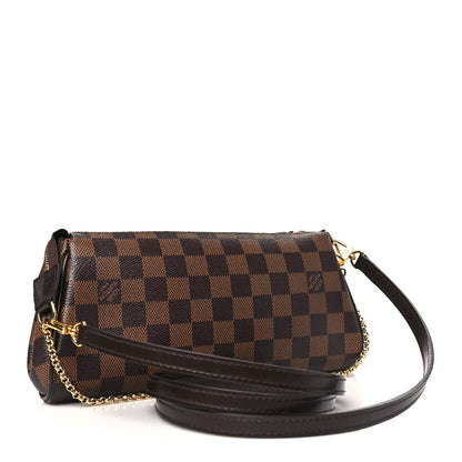 Louis Vuitton Damier Ebene Eva Clutch 3 of 10