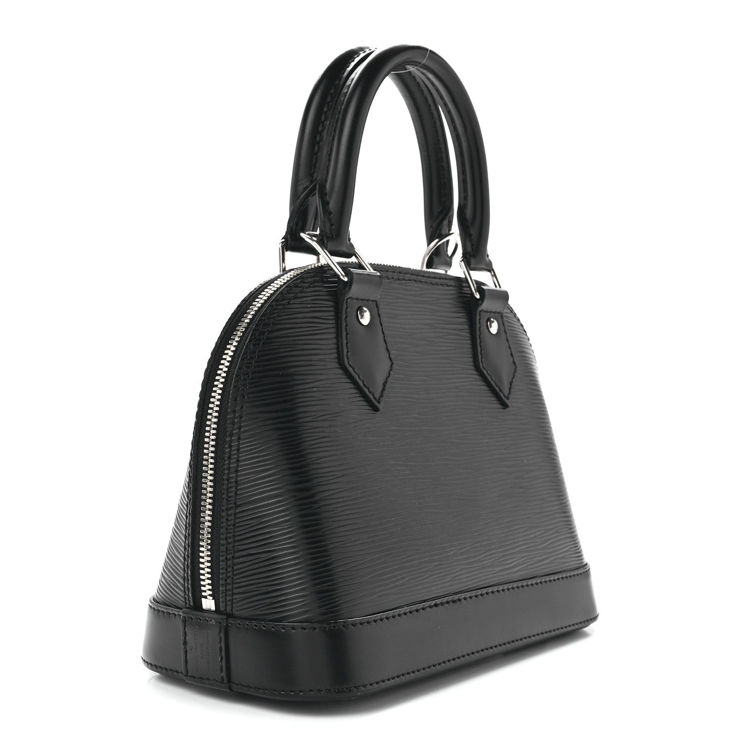 Louis Vuitton Epi Alma BB Black 3 of 12