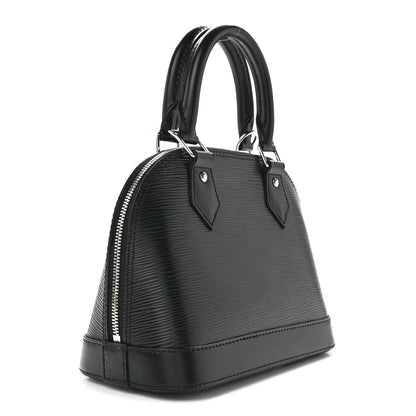 Louis Vuitton Epi Alma BB Black 3 of 12