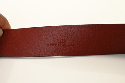 Gucci Calfskin Bi Color Interlocking G Belt 120 48 Red 6 of 8