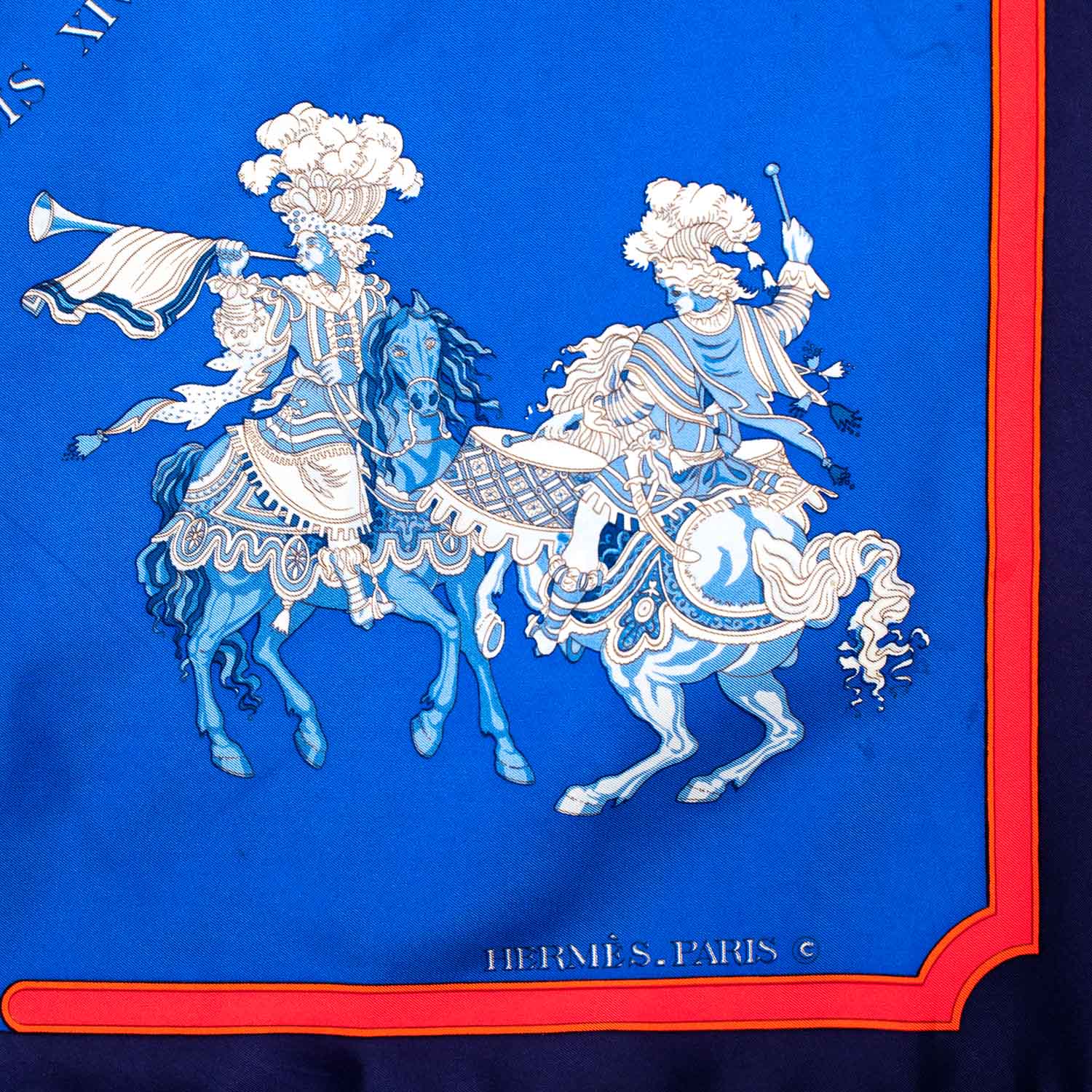 Hermes Silk Carrousel Scarf 90 4 of 5