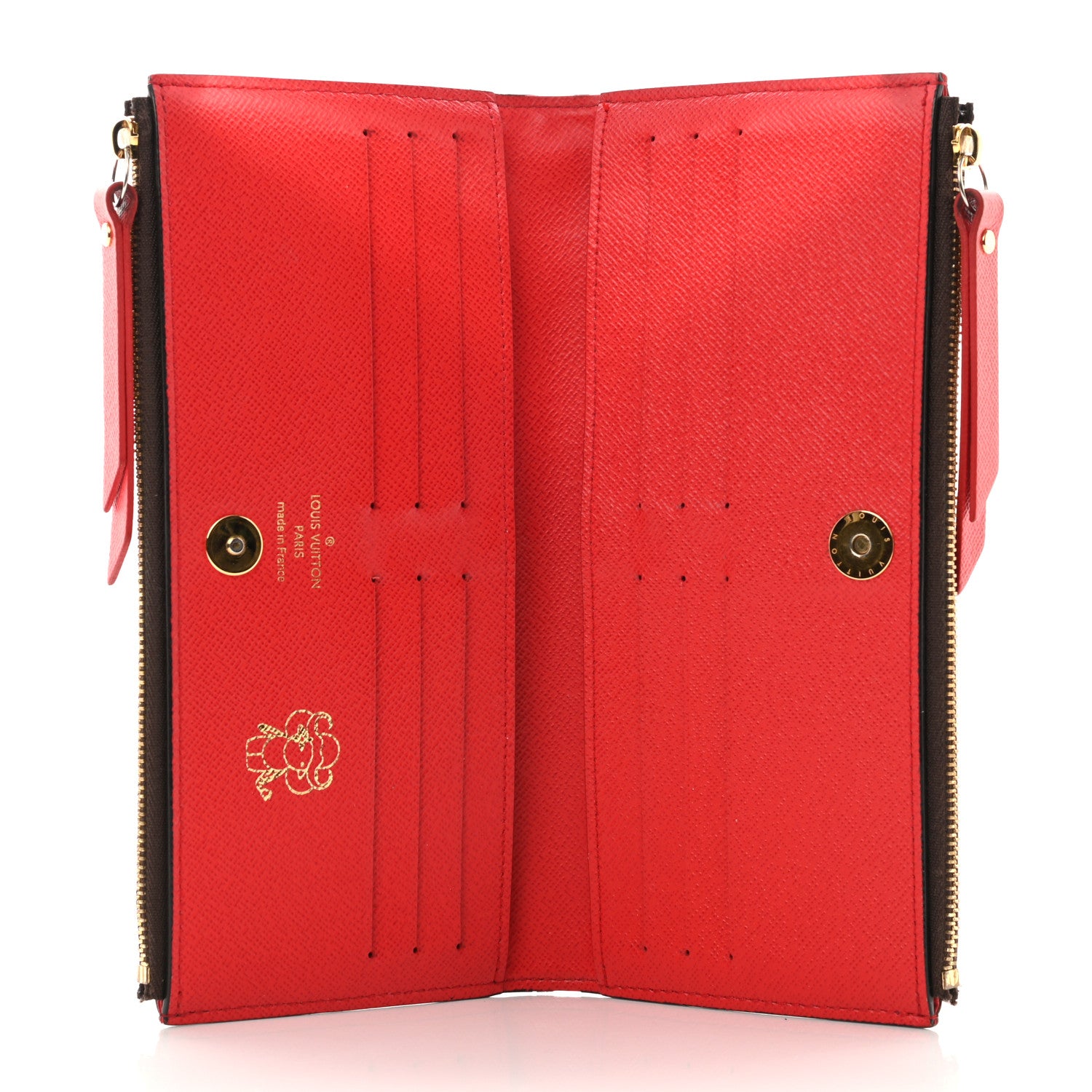 Louis Vuitton Monogram Adele Wallet Coquelicot 4 of 7