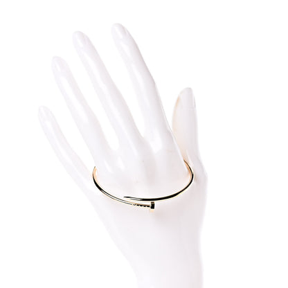 Cartier 18K Yellow Gold Small Juste Un Clou Bracelet 17 2 of 5
