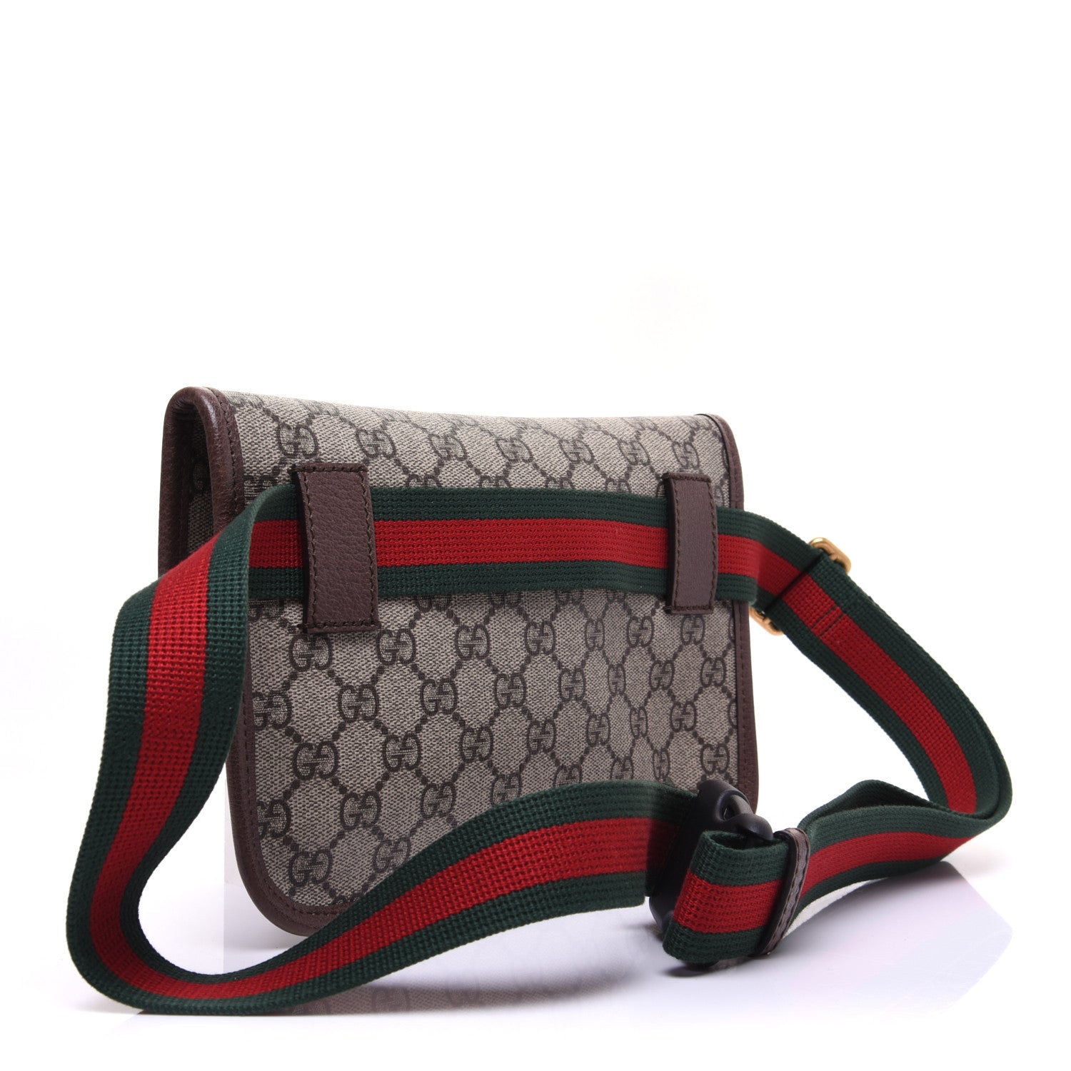 Gucci GG Supreme Monogram Neo Vintage Web Belt Bag Brown 3 of 12