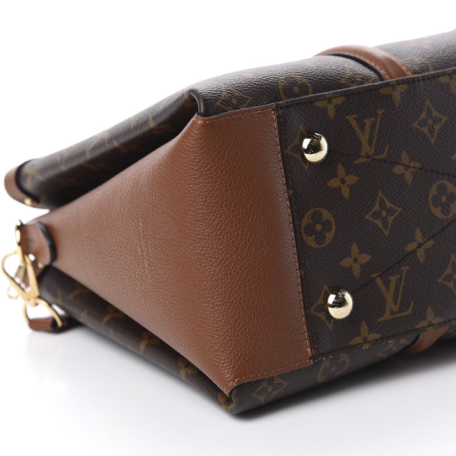 Louis Vuitton Monogram Soufflot MM Caramel 6 of 10