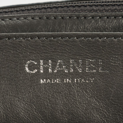 Chanel Lambskin Quilted Jumbo Single Flap Grey 6 of 8