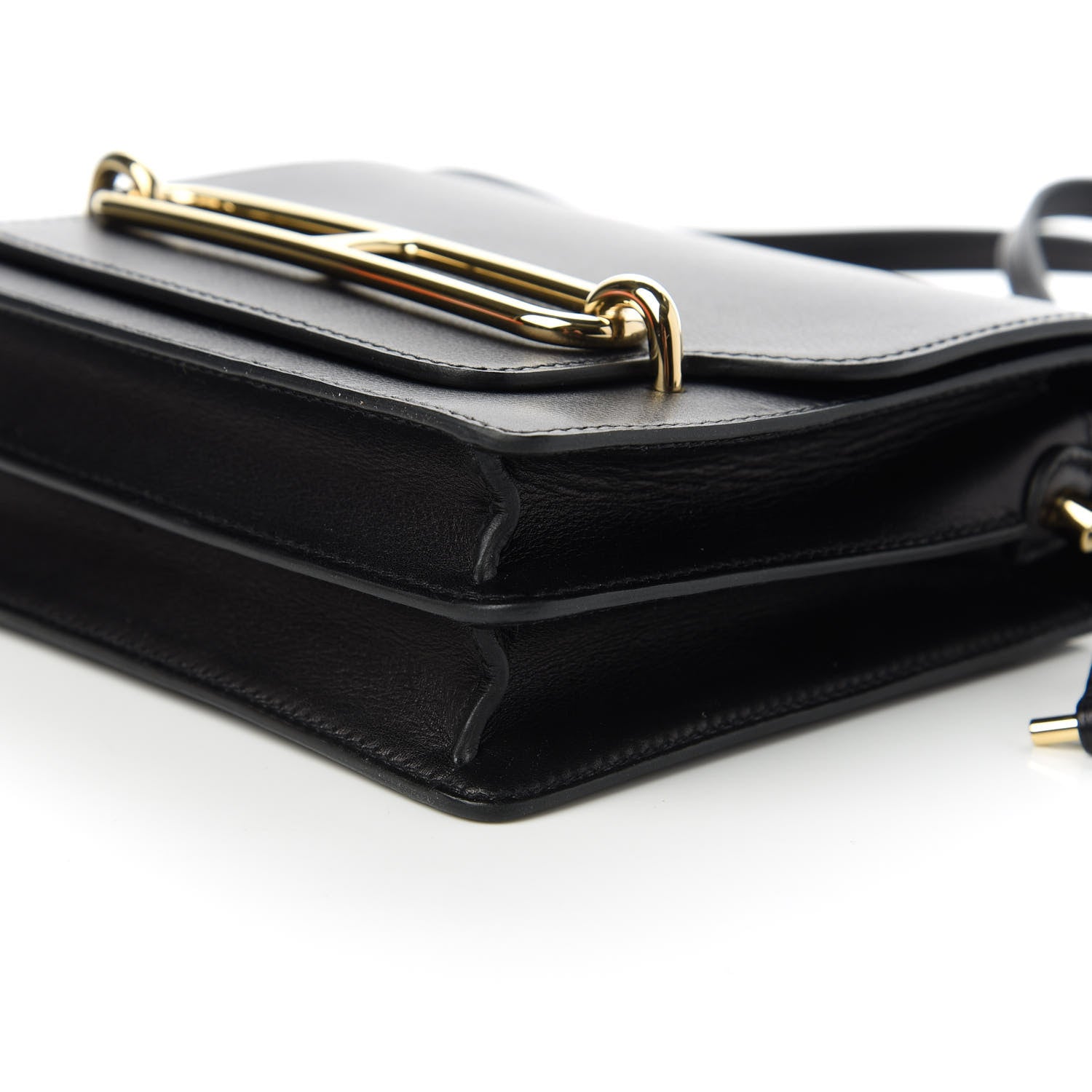 Hermes Evergrain Mini Sac Roulis Black 7 of 11