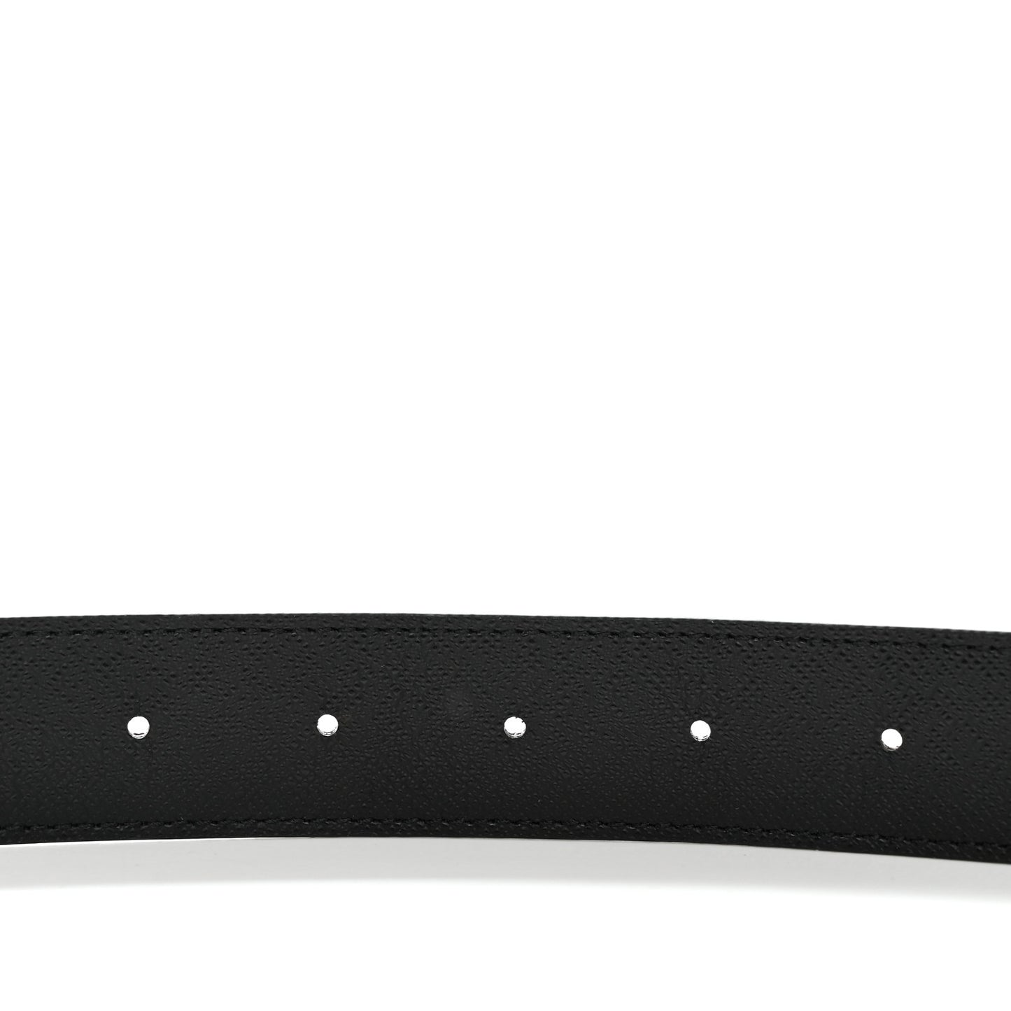 Calfskin Monogram 30mm LV Initiales Reversible Belt 90 36 Black