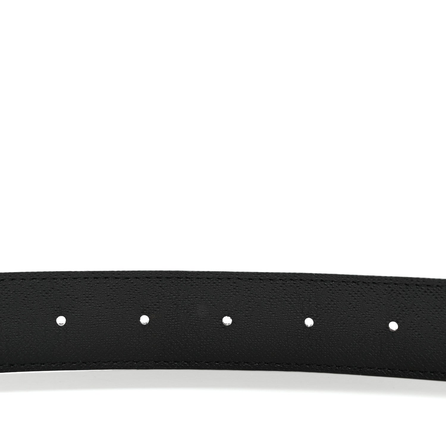 Louis Vuitton Calfskin Monogram 30mm LV Initiales Reversible Belt 90 36 Black 3 of 5