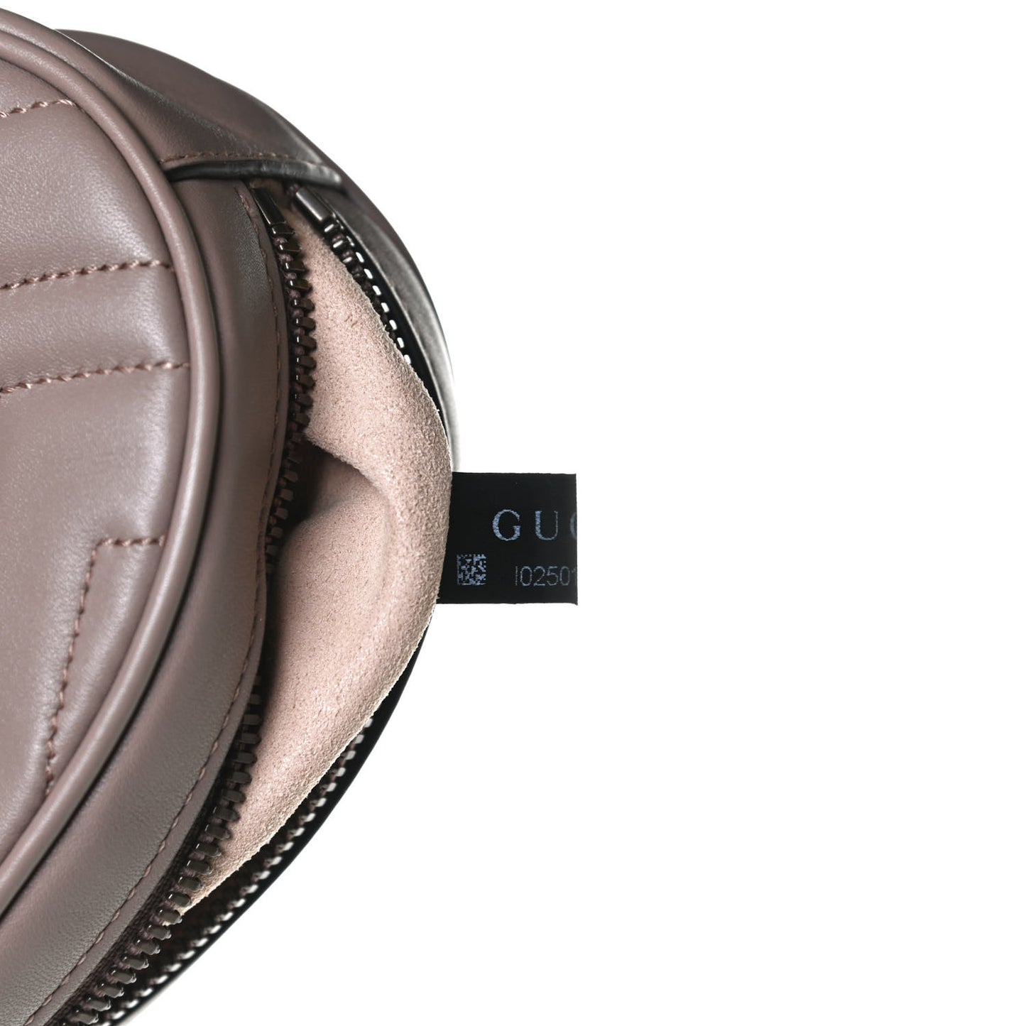 Calfskin Matelasse GG Marmont Belt Bag 85 34 Porcelain Rose