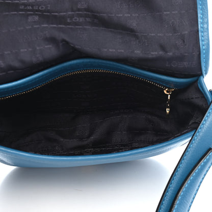 Loewe Calfskin Heritage Crossbody Bag Blue 5 of 9