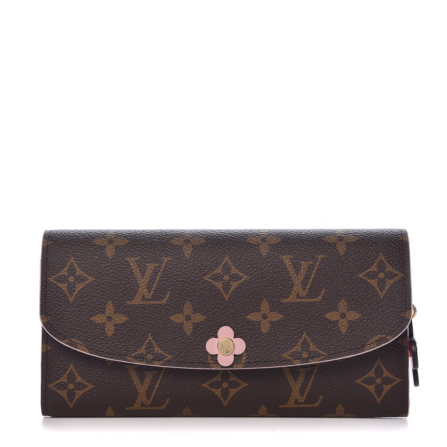 Louis Vuitton Monogram Bloom Flower Emilie Wallet 1 of 8