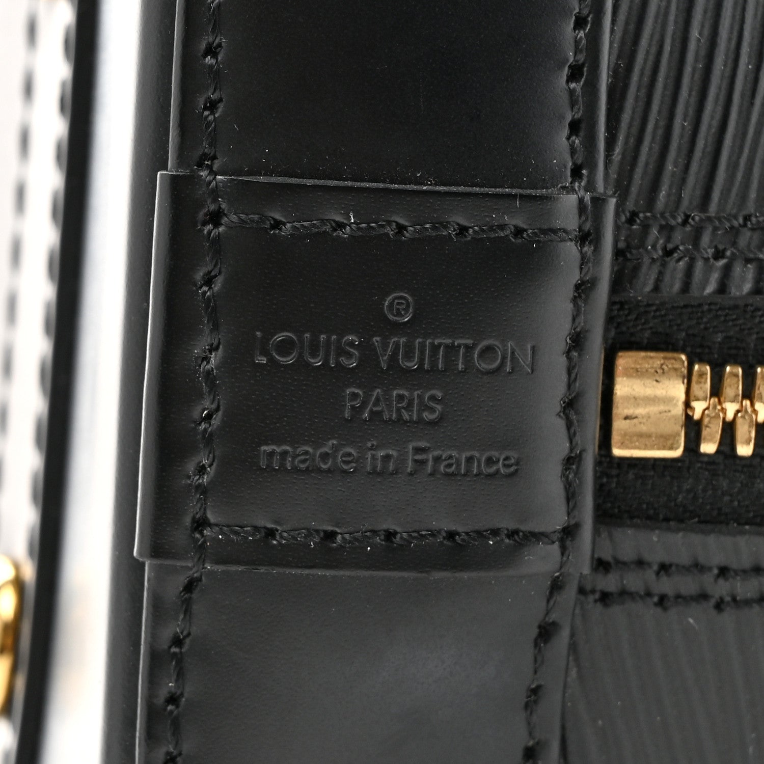 Louis Vuitton Epi Love Lock Alma BB Black 6 of 12