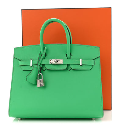 Hermes Epsom Birkin Sellier 25 Vert Comics 11 of 11
