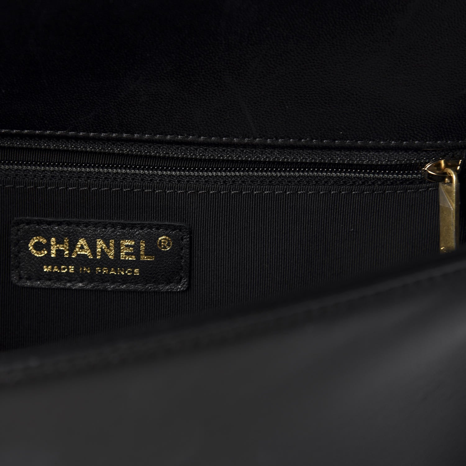 Chanel Lambskin Quilted New Medium Boy Flap Black 12 of 15