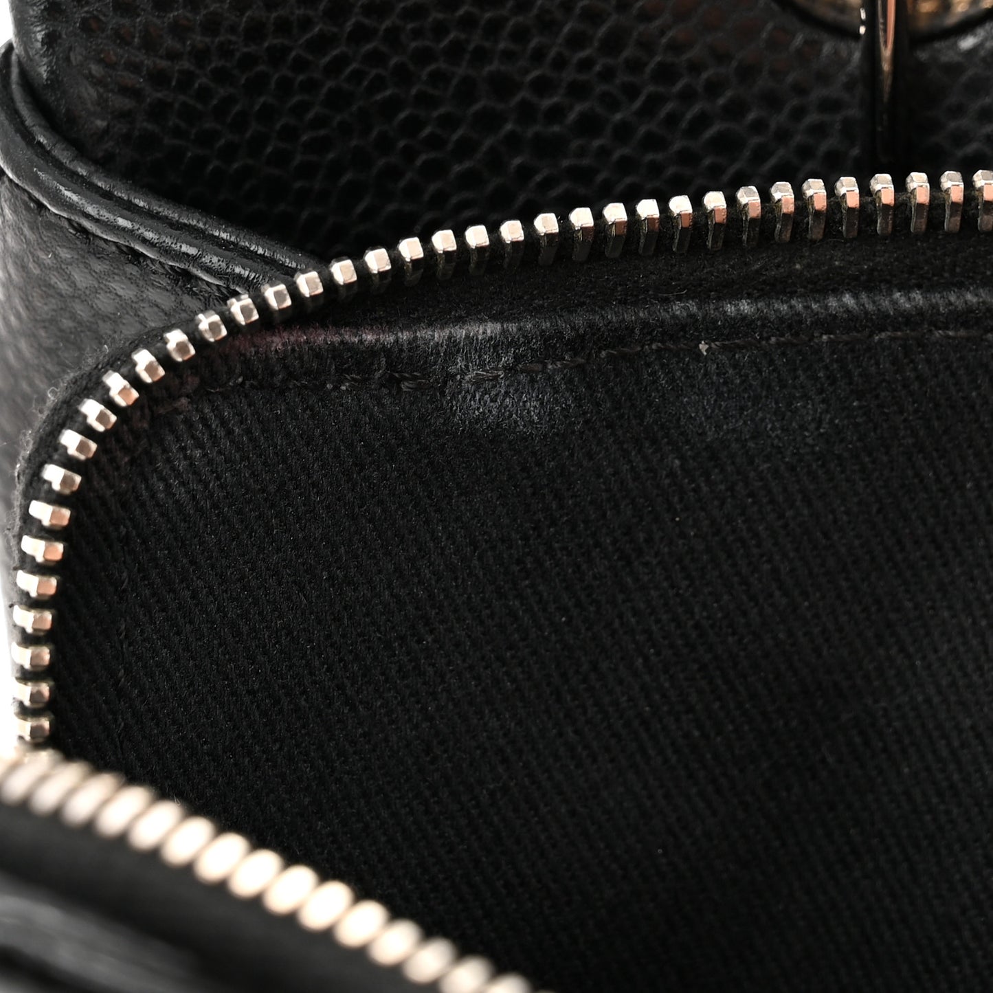 Caviar Quilted Timeless CC Soft Tote Black