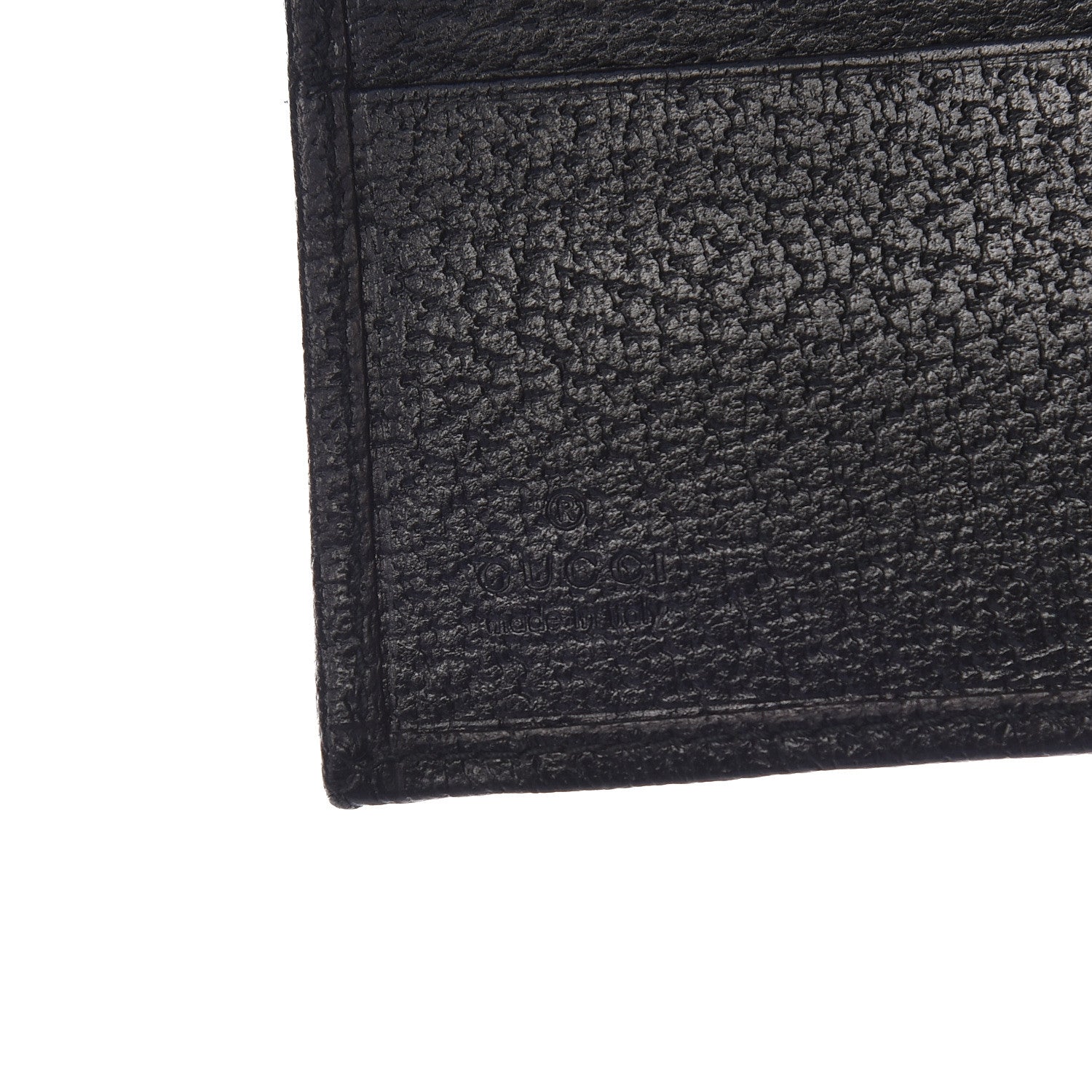 Gucci Monogram Web Band Bi-Fold Wallet Black 6 of 8