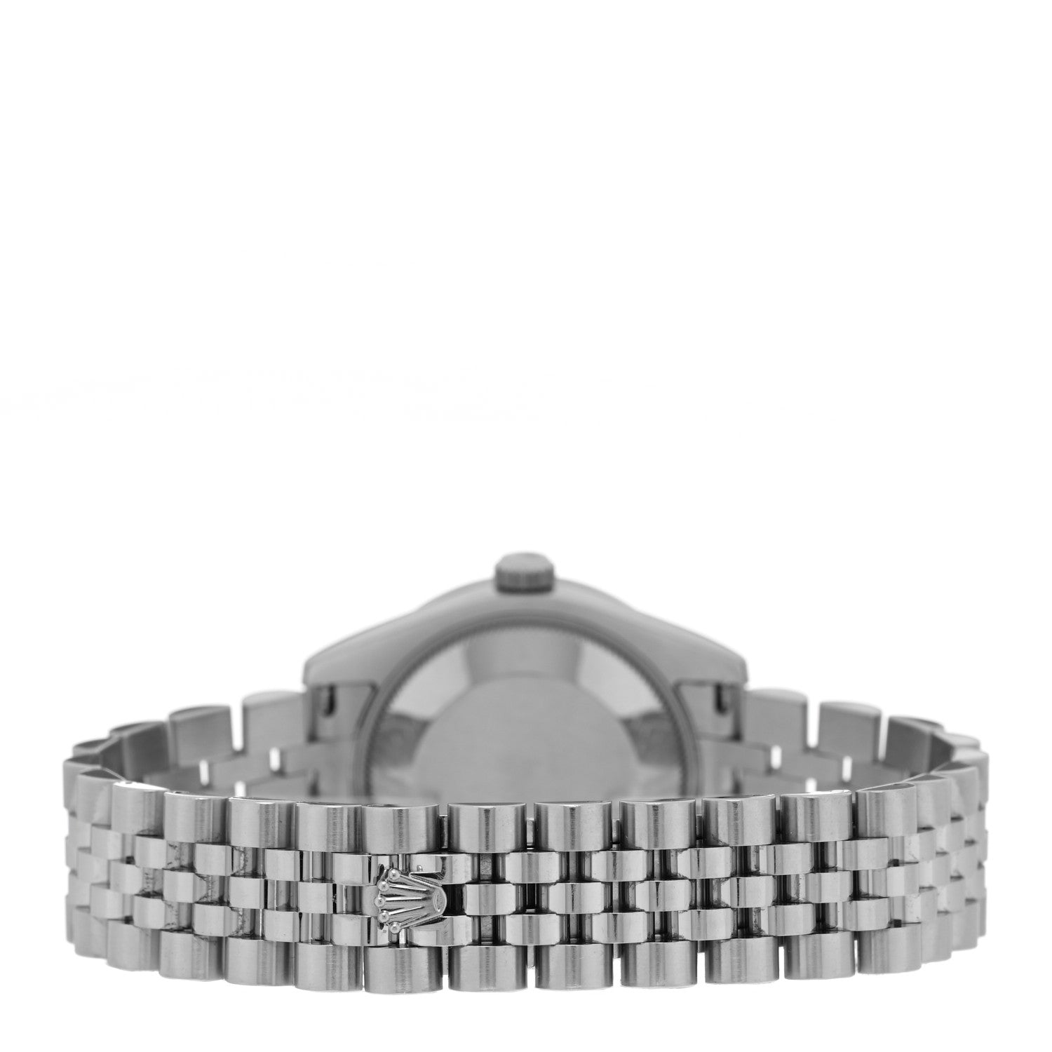 Rolex Stainless Steel 18K White Gold Diamond Mother of Pearl 31mm Oyster Perpetual Datejust Watch Roman 178384 3 of 5