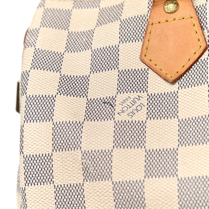 Louis Vuitton Damier Azur Speedy 30 7 of 13