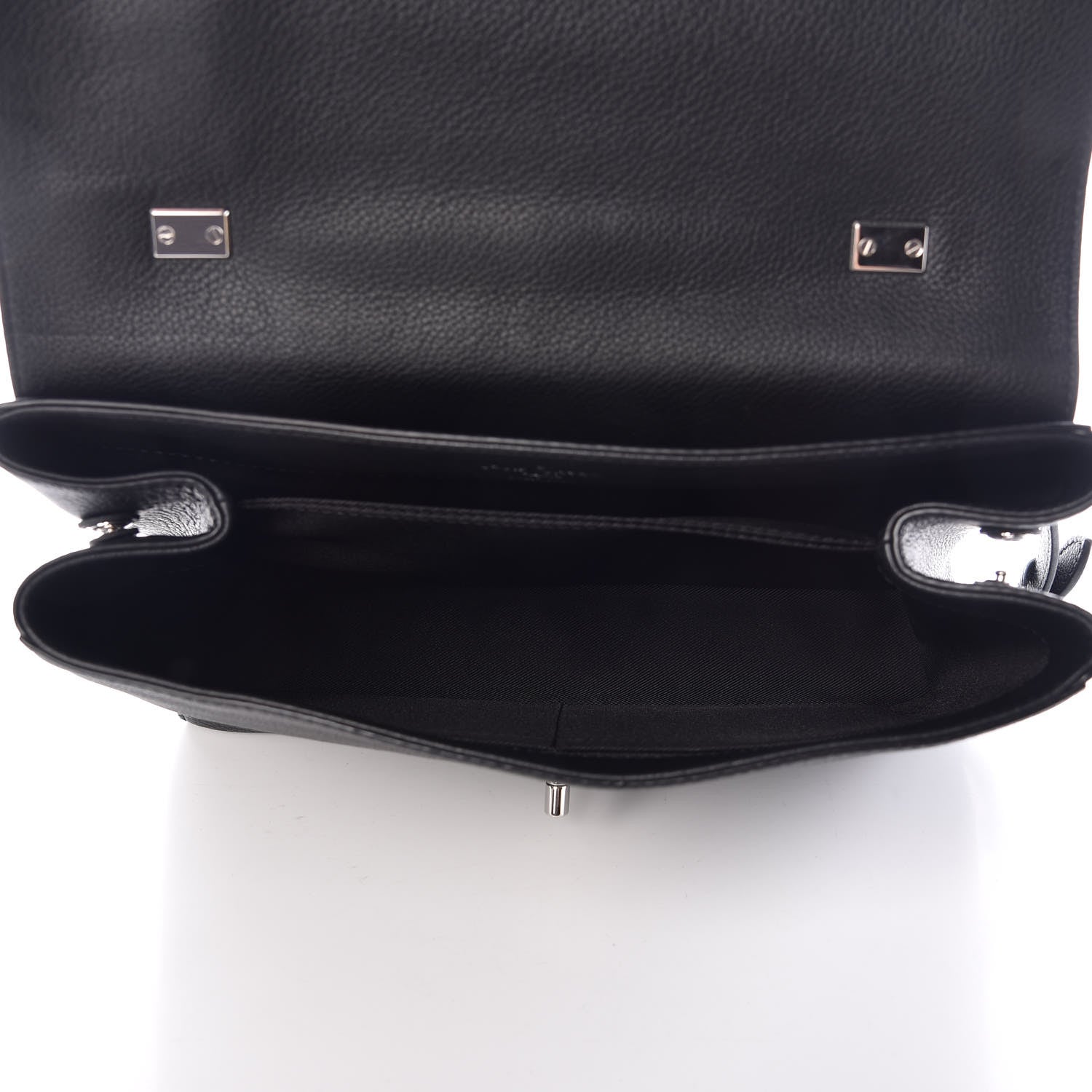Louis Vuitton Soft Calfskin Lockme II Top Handle Black 5 of 9