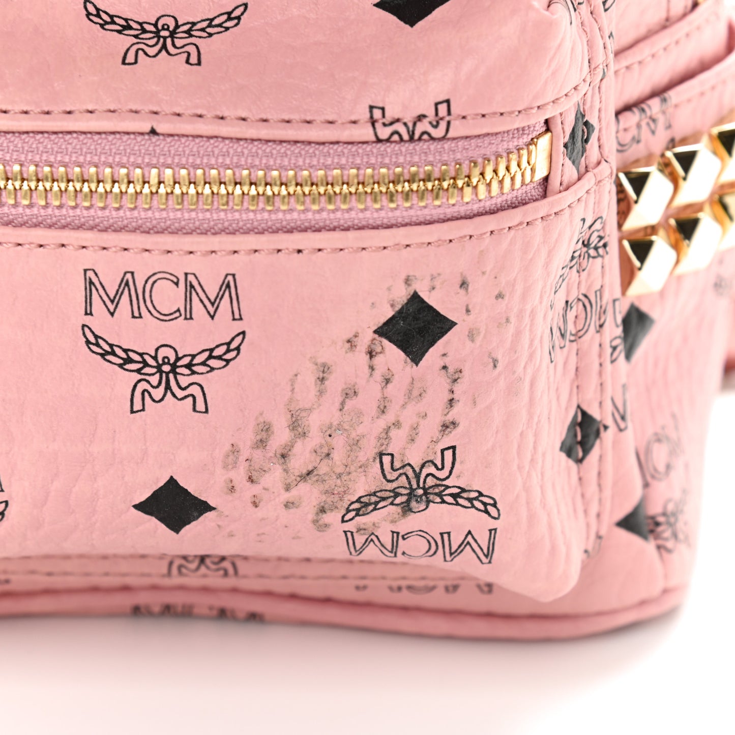 Visetos Side Stud X-Mini Stark Backpack Soft Pink