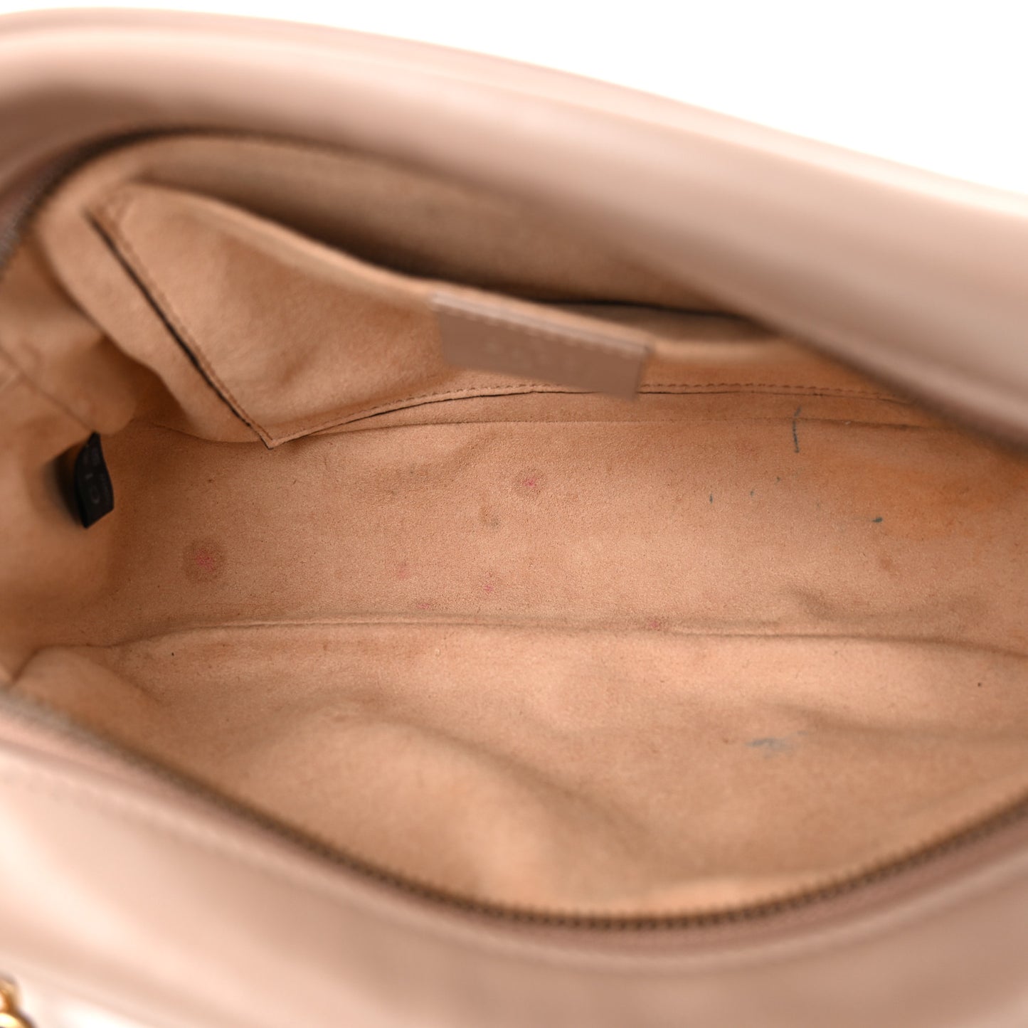 Calfskin Matelasse Small GG Marmont Chain Shoulder Bag Porcelain Rose