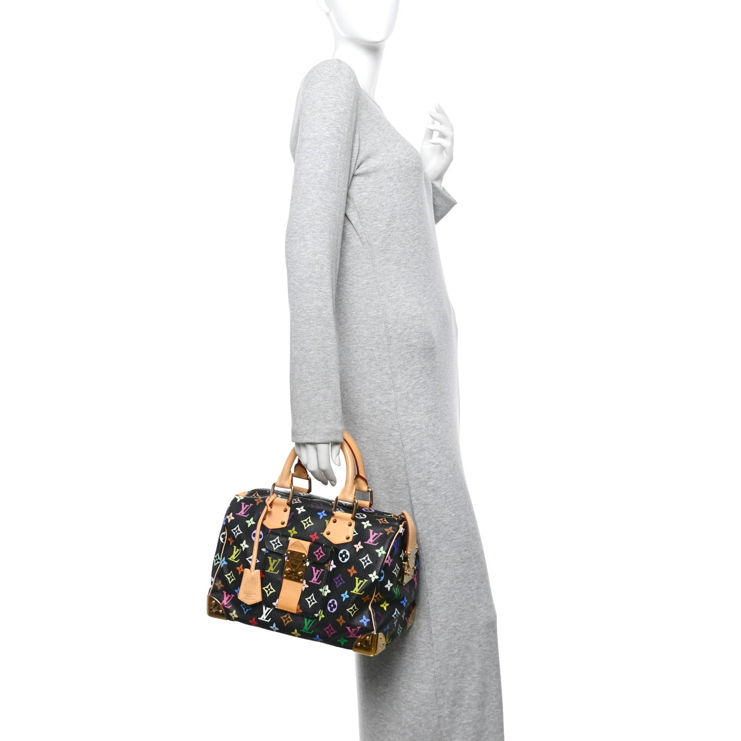 Monogram Multicolor Speedy 30 Black