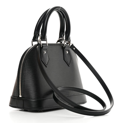 Louis Vuitton Epi Alma BB Black 3 of 11