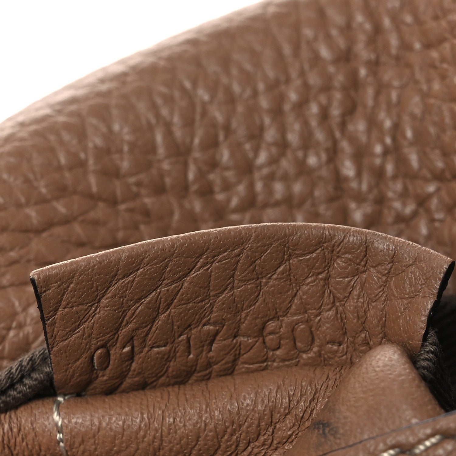 Chloe Calfskin Mini Marcie Round Crossbody Bag Nut 7 of 11