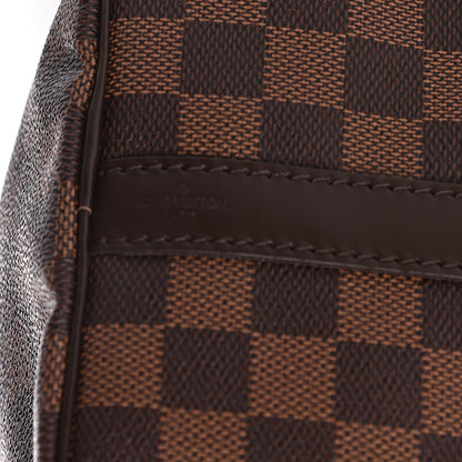 Louis Vuitton Damier Ebene Speedy Bandouliere 25 7 of 10
