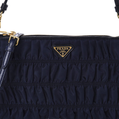Prada Tessuto Nylon Gaufre Shoulder Bag Baltico 10 of 10