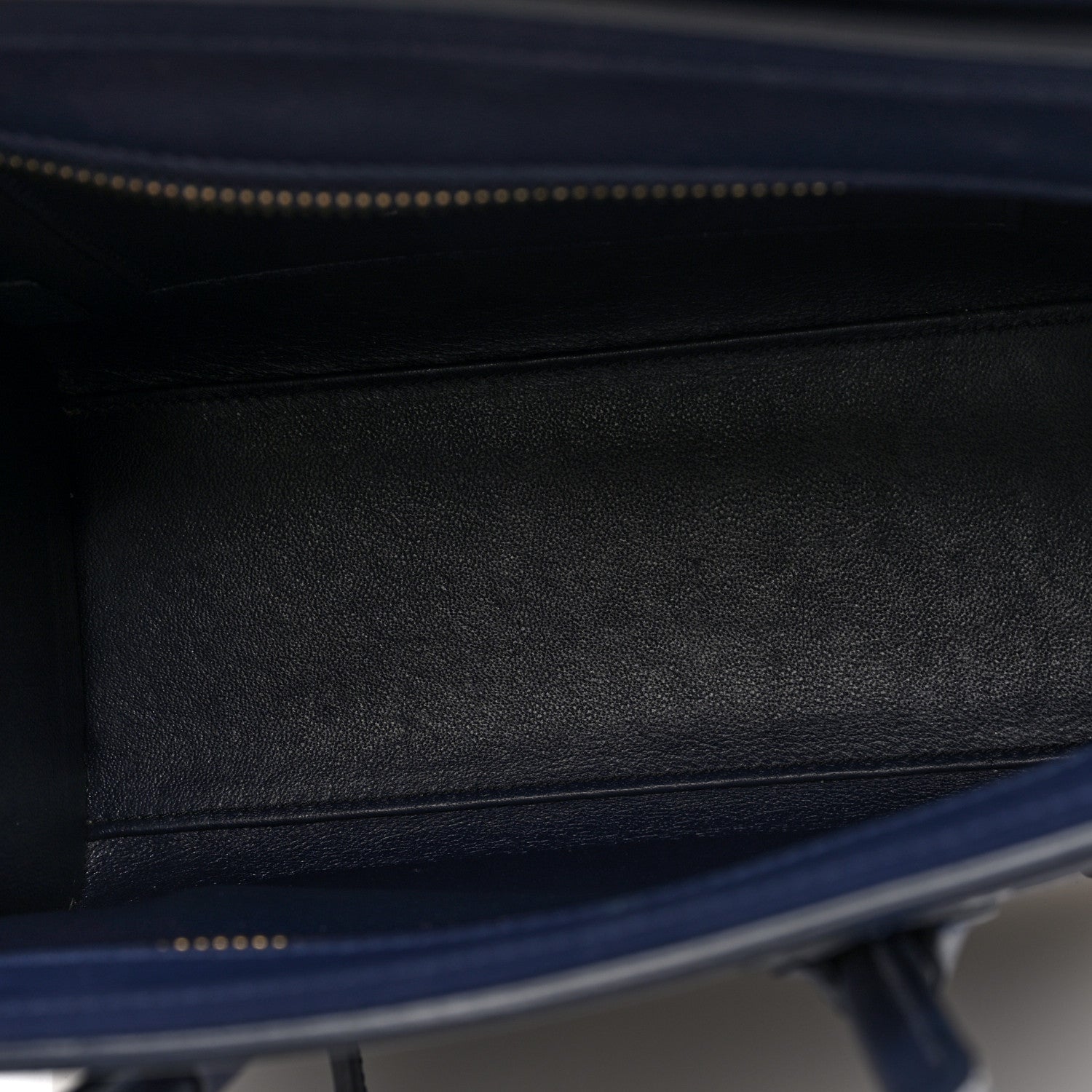 Celine Smooth Calfskin Nano Luggage Ink 5 of 9
