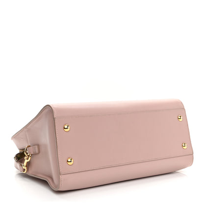 Saint Laurent Smooth Calfskin Small Monogram Cabas Pink 4 of 13