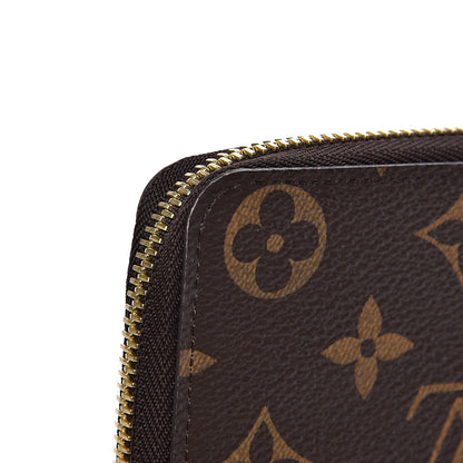 Louis Vuitton Monogram Clemence Wallet Fuchsia 7 of 8