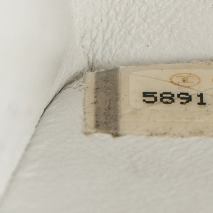 Chanel Caviar Quilted Mini Square Flap White 7 of 7