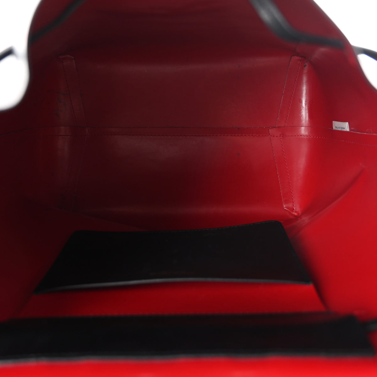 Mansur Gavriel Vegetable Tanned Calfskin Backpack Black Flamma 5 of 10