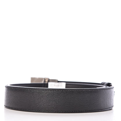 Fendi Vitello Icon Belt Black Ruthenium 3 of 5