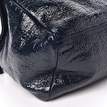 Givenchy Patent Lambskin Small Pandora Deep Blue 8 of 10