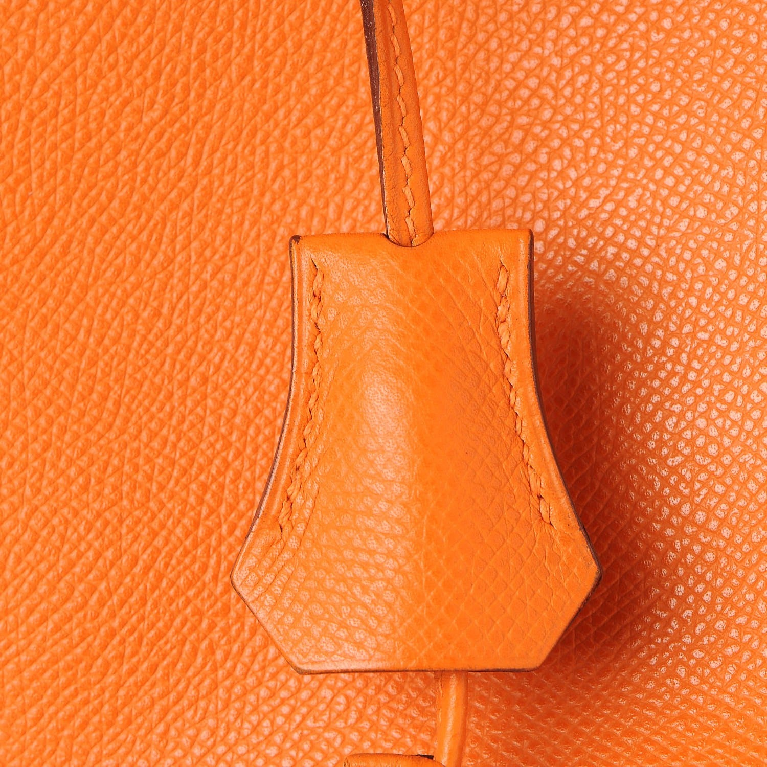 Hermes Epsom Birkin 35 Orange 13 of 34