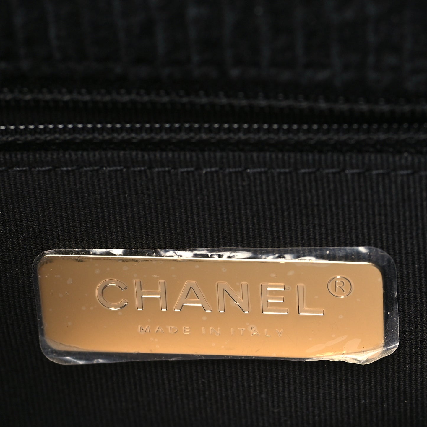 Corduroy Quilted Medium Chanel 19 Flap Black
