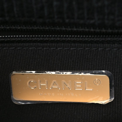 Chanel Corduroy Quilted Medium Chanel 19 Flap Black 6 of 9